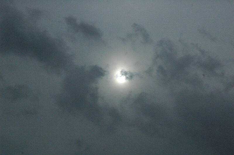 Sun Through Clouds — Gray, Overcast