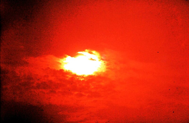 Sun Through Clouds