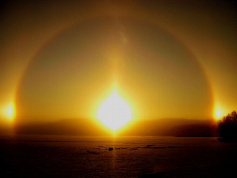 Sun with Parhelia