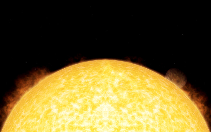 Sun with Planet
