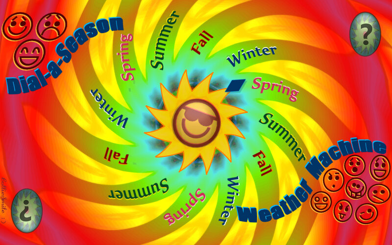 Sun with Smiley Face — Red