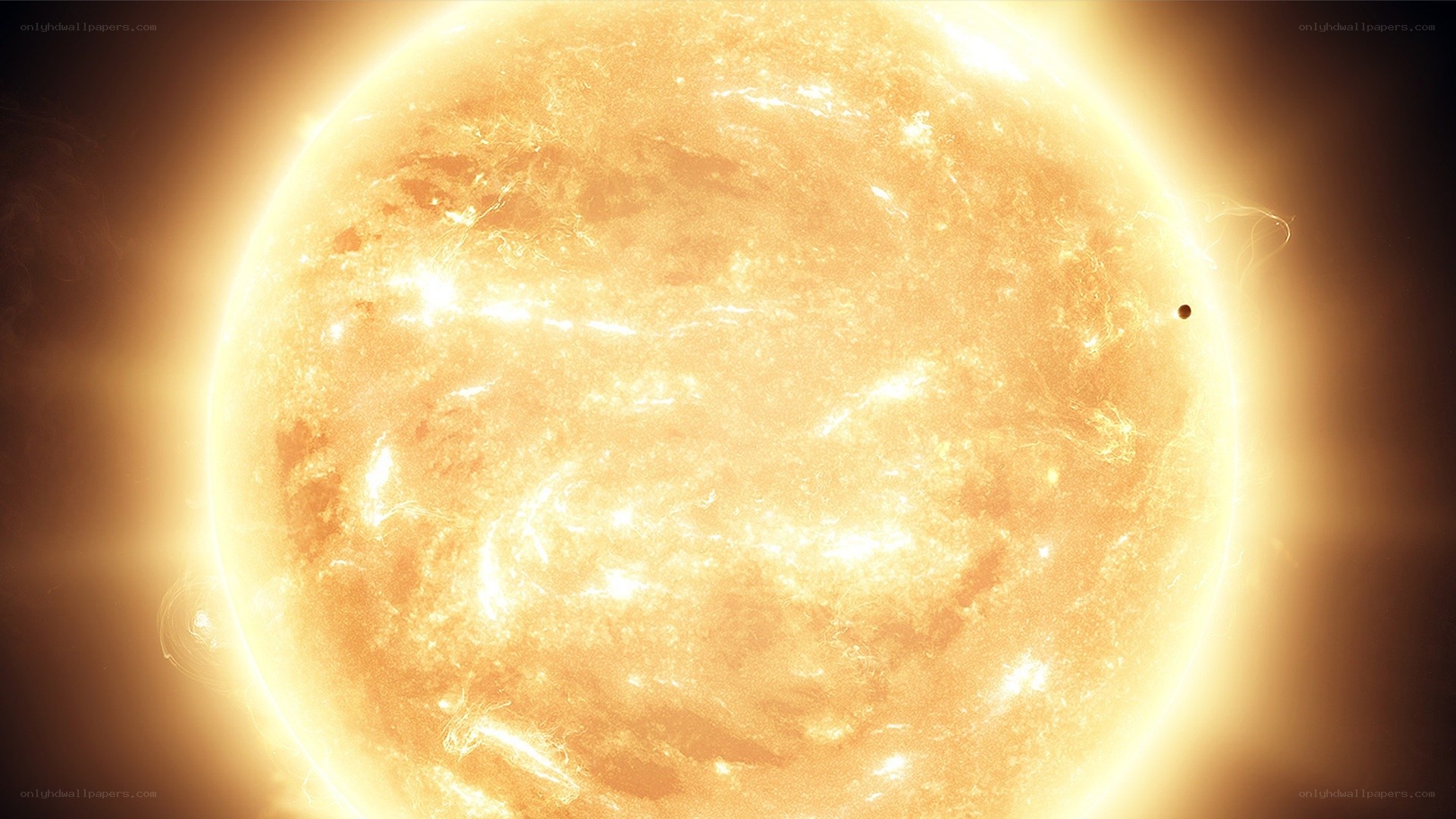 Sun with transiting planet