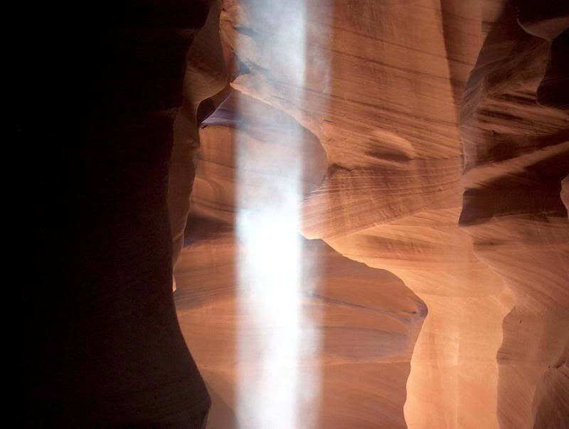 Sunbeam in Canyon — Brown