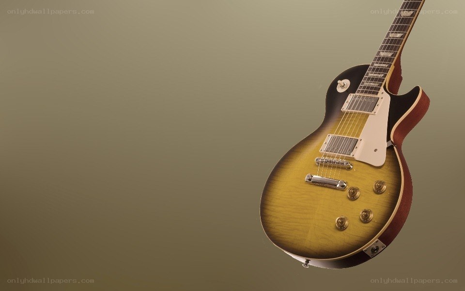 sunburst electric guitar