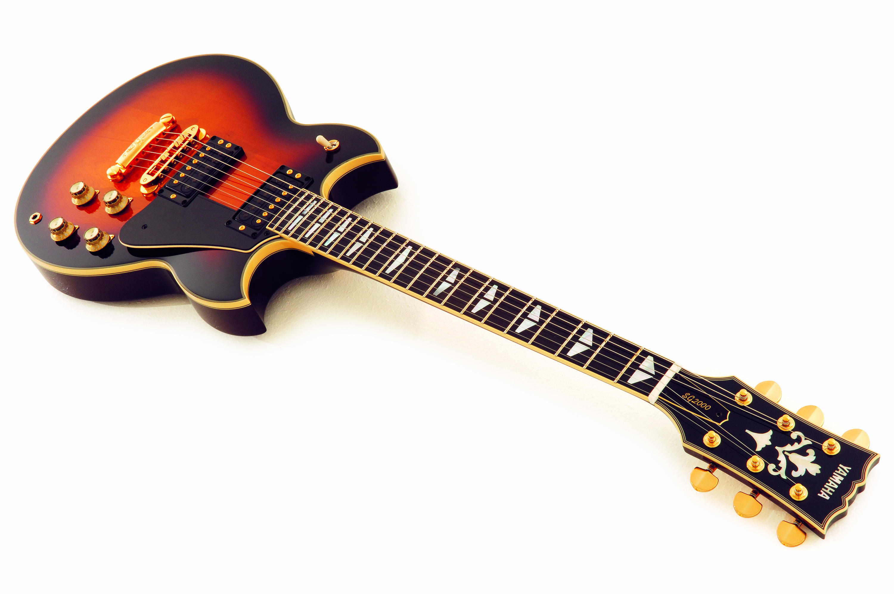 sunburst electric guitar