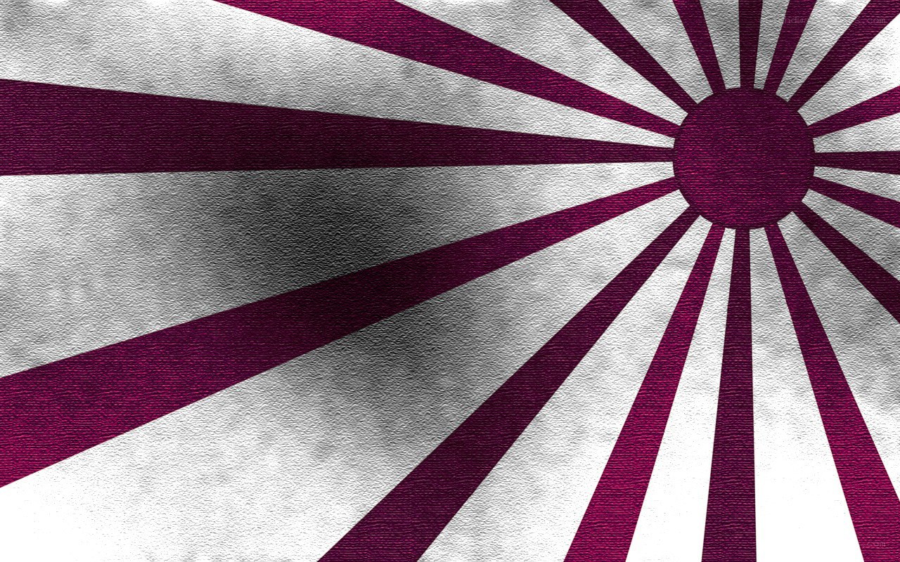Sunburst flag design