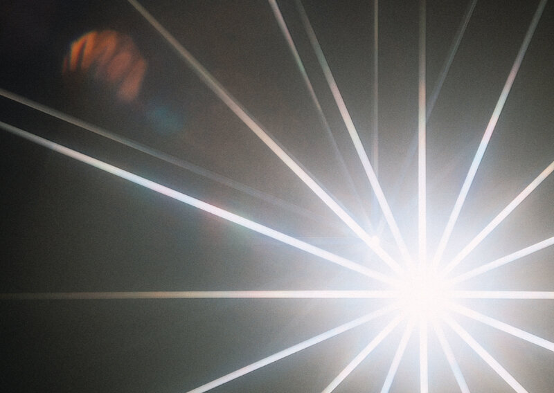 sunburst light effect