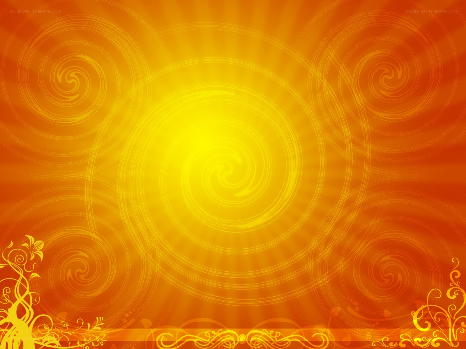 sunburst spiral background