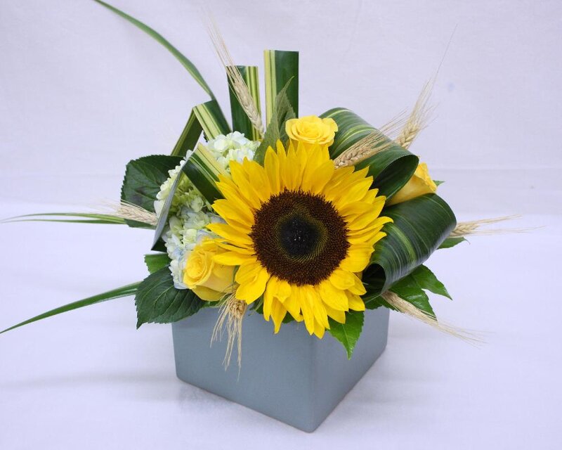 Sunflower Bouquet in Box