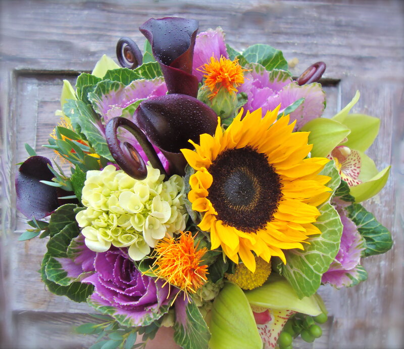 Sunflower Bouquet — Yellow, Vibrant