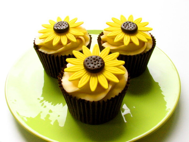 Sunflower Cupcakes