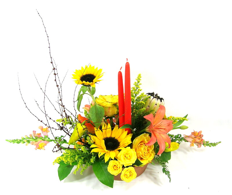 Sunflower Floral Arrangement — Yellow, Bright