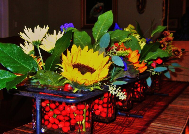 Sunflower Floral Arrangement — Yellow, Warm