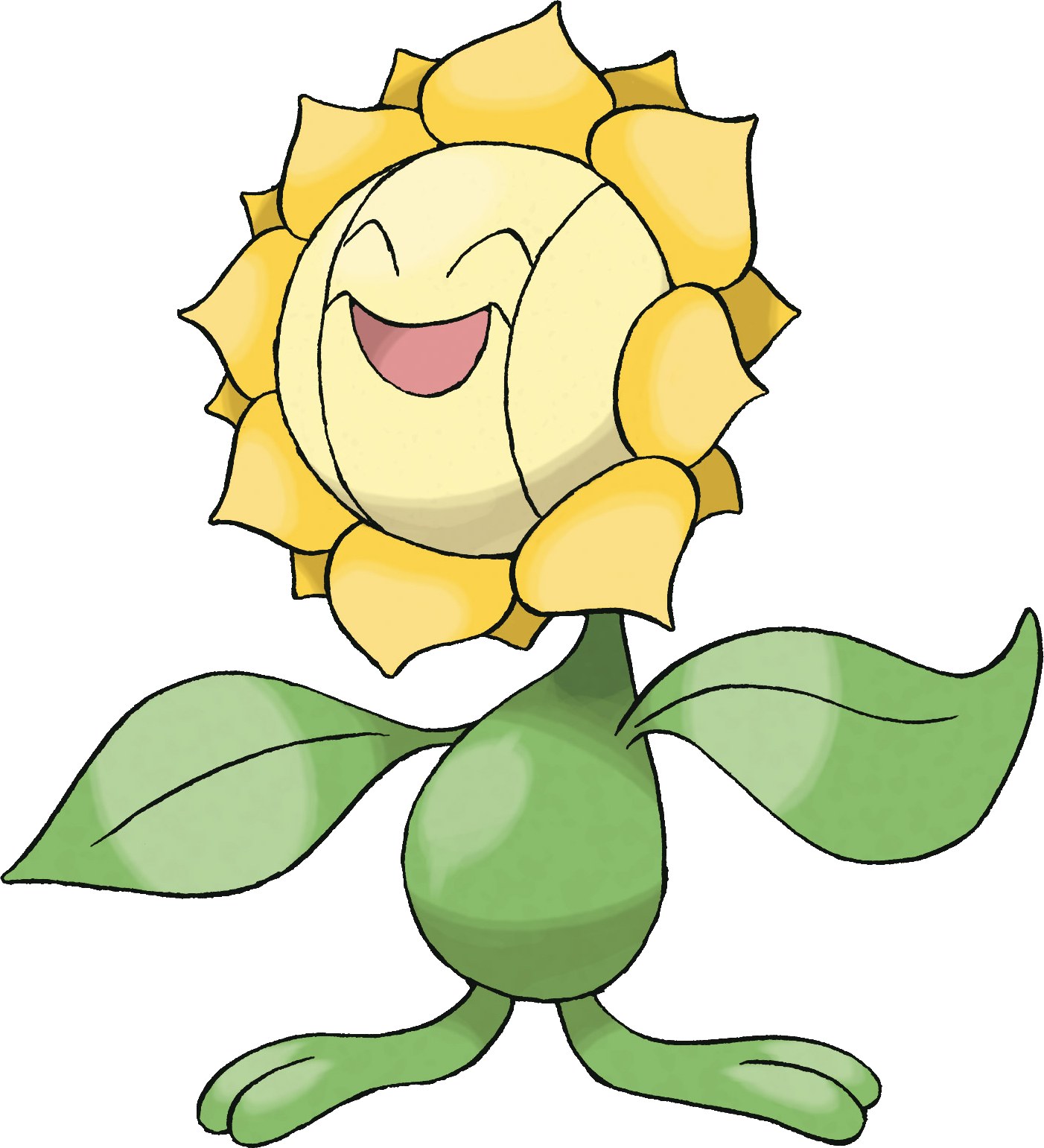Sunflower Pokémon character
