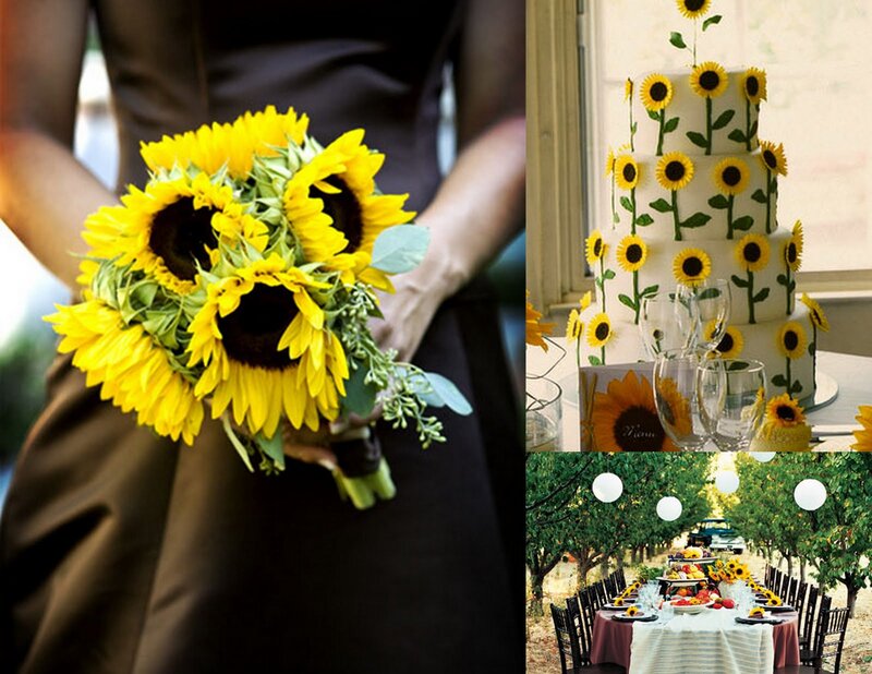 Sunflower Wedding Bouquet