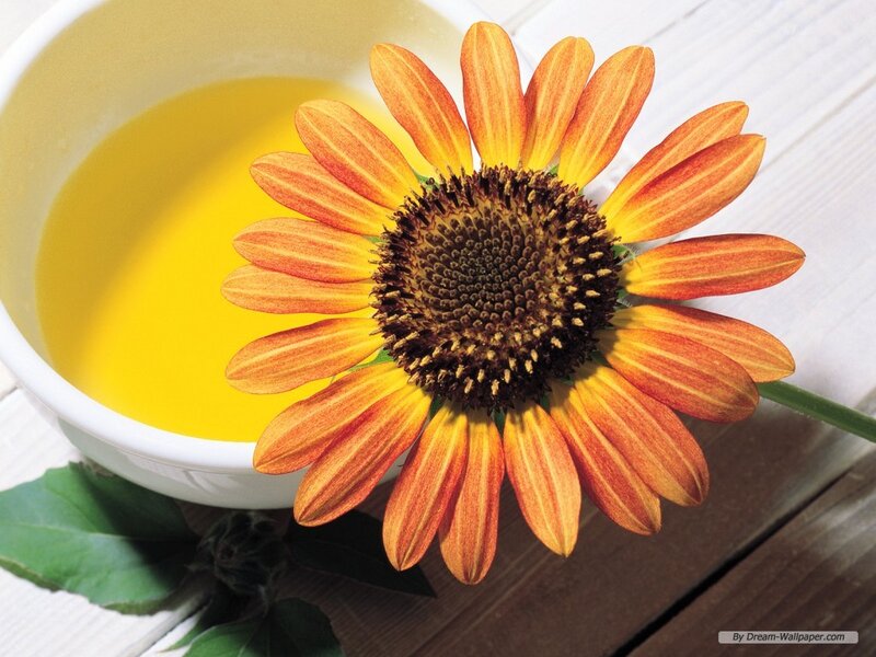 Sunflower with Oil
