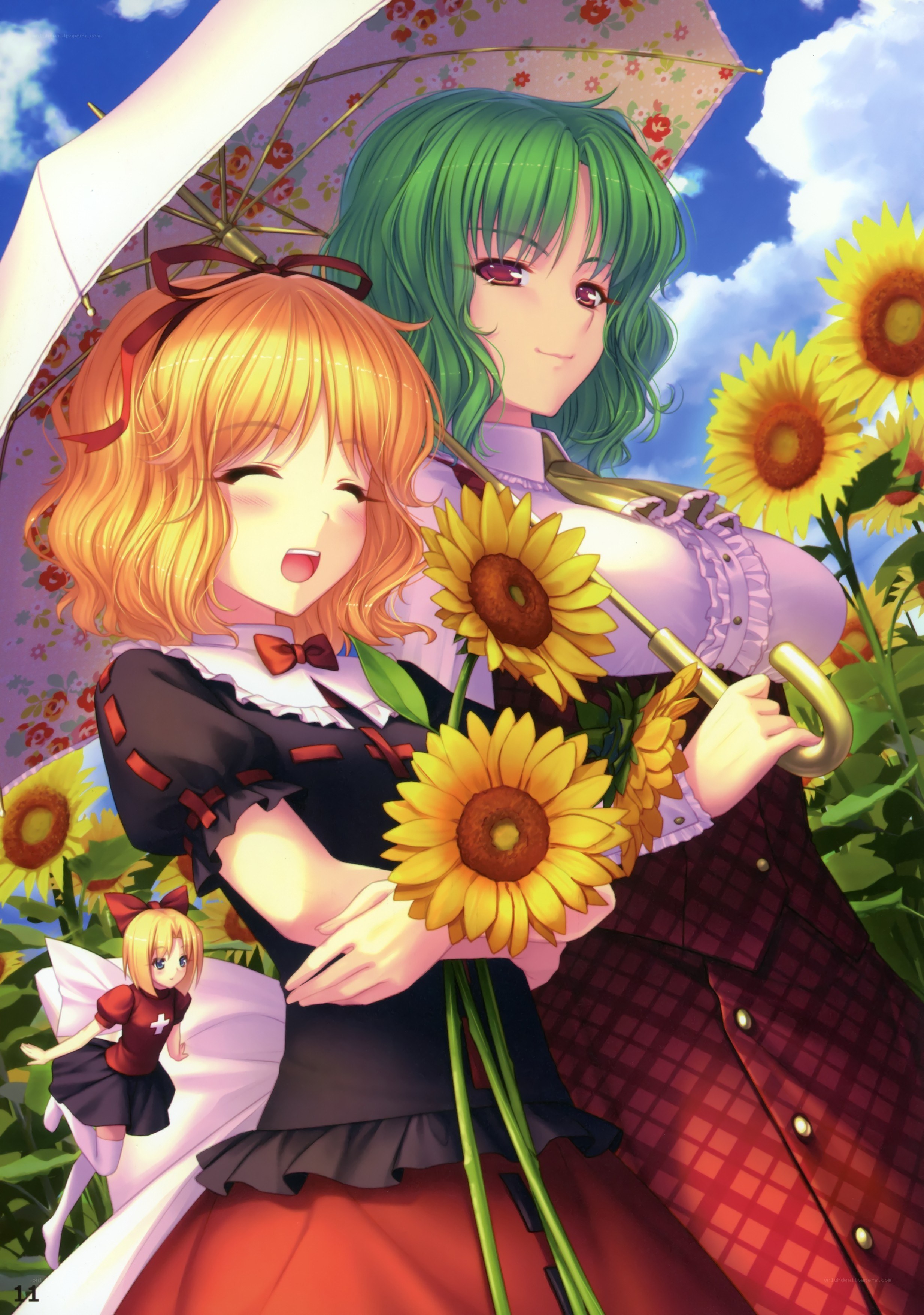 Sunflowers and friendship