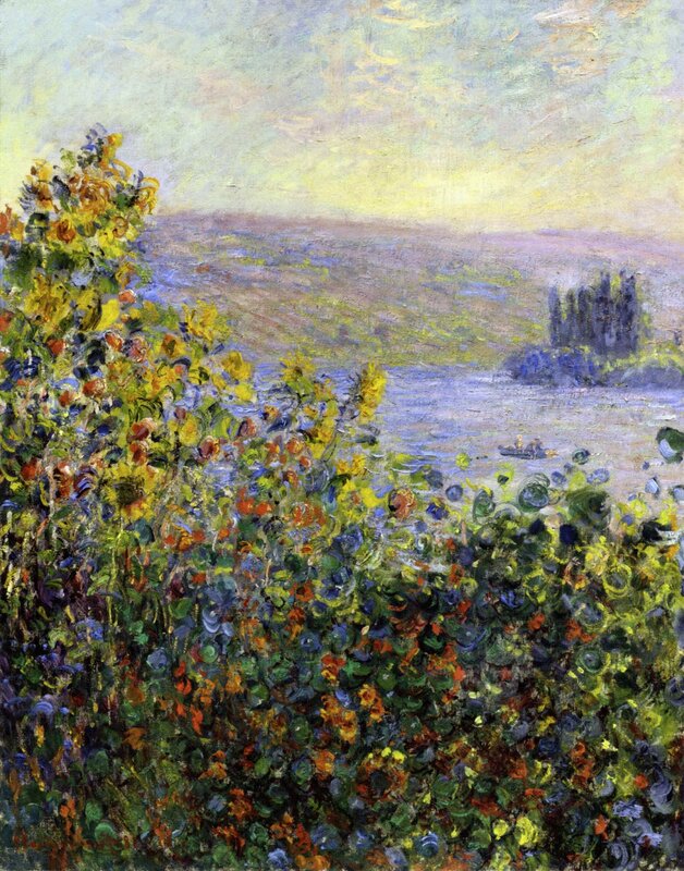 Sunflowers by River