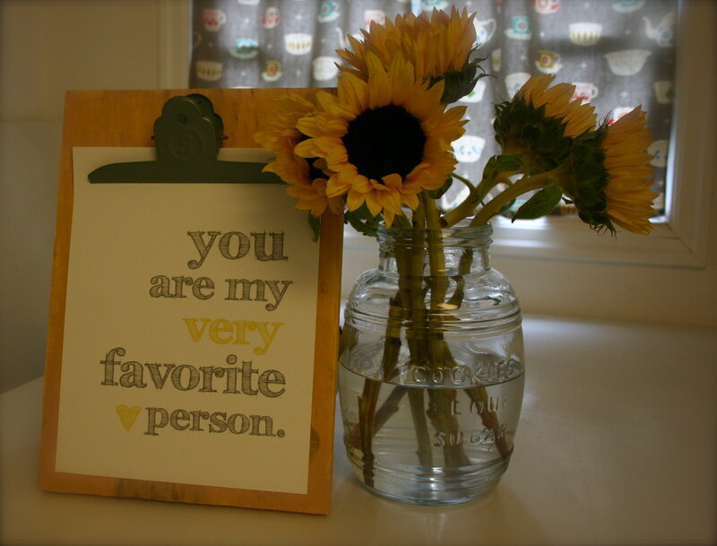 Sunflowers in a Jar — Yellow