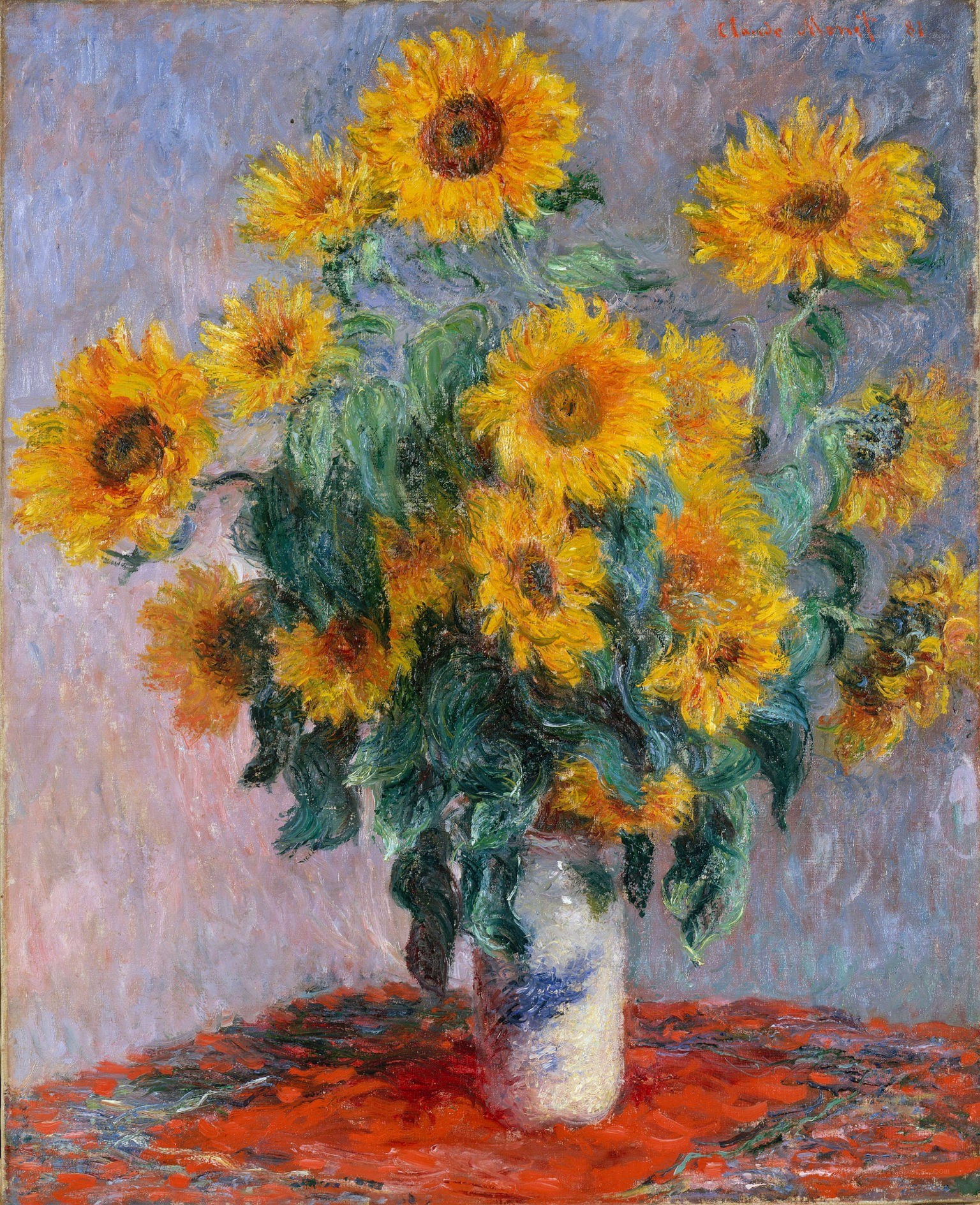 Sunflowers in a Vase