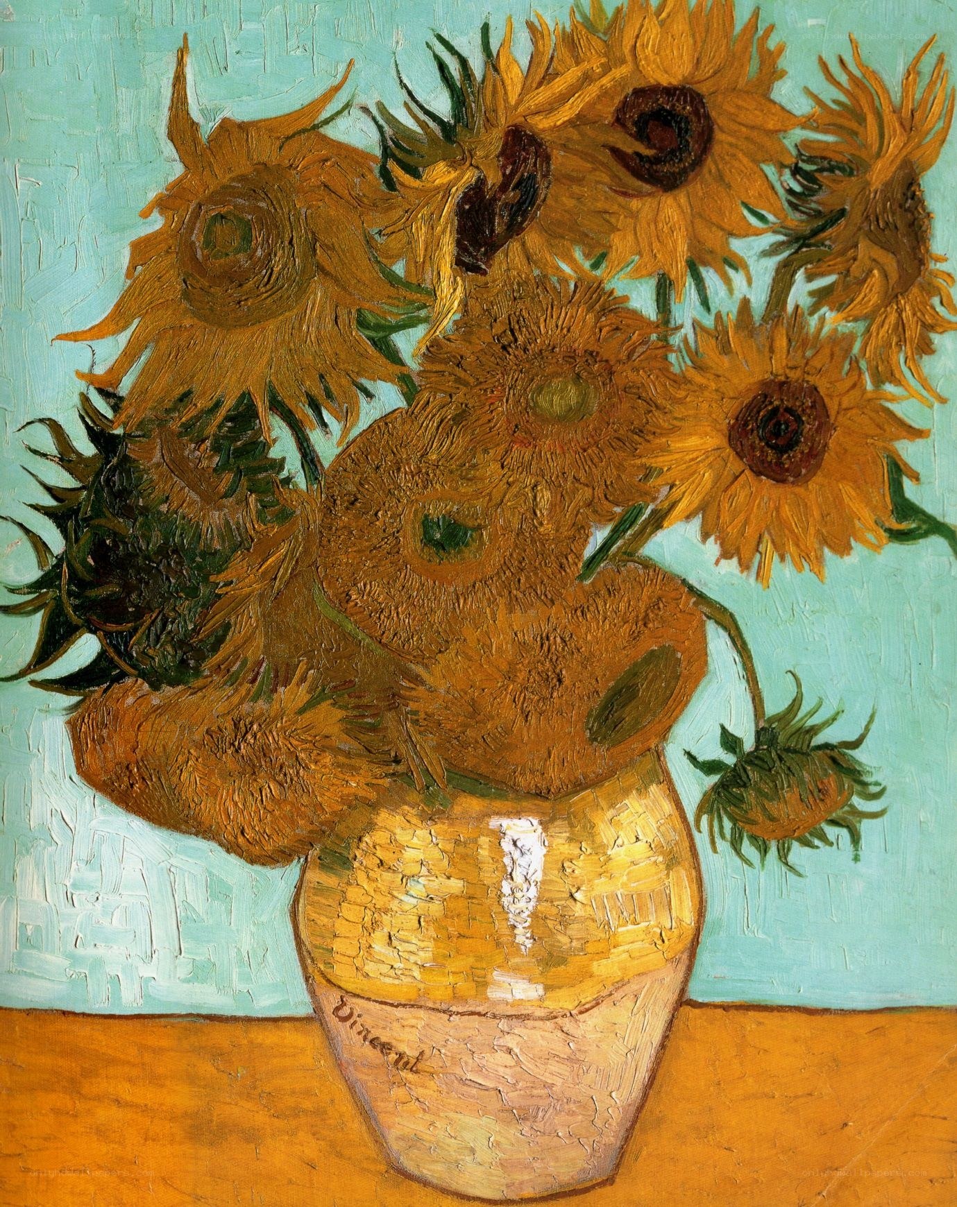 Sunflowers in a Vase