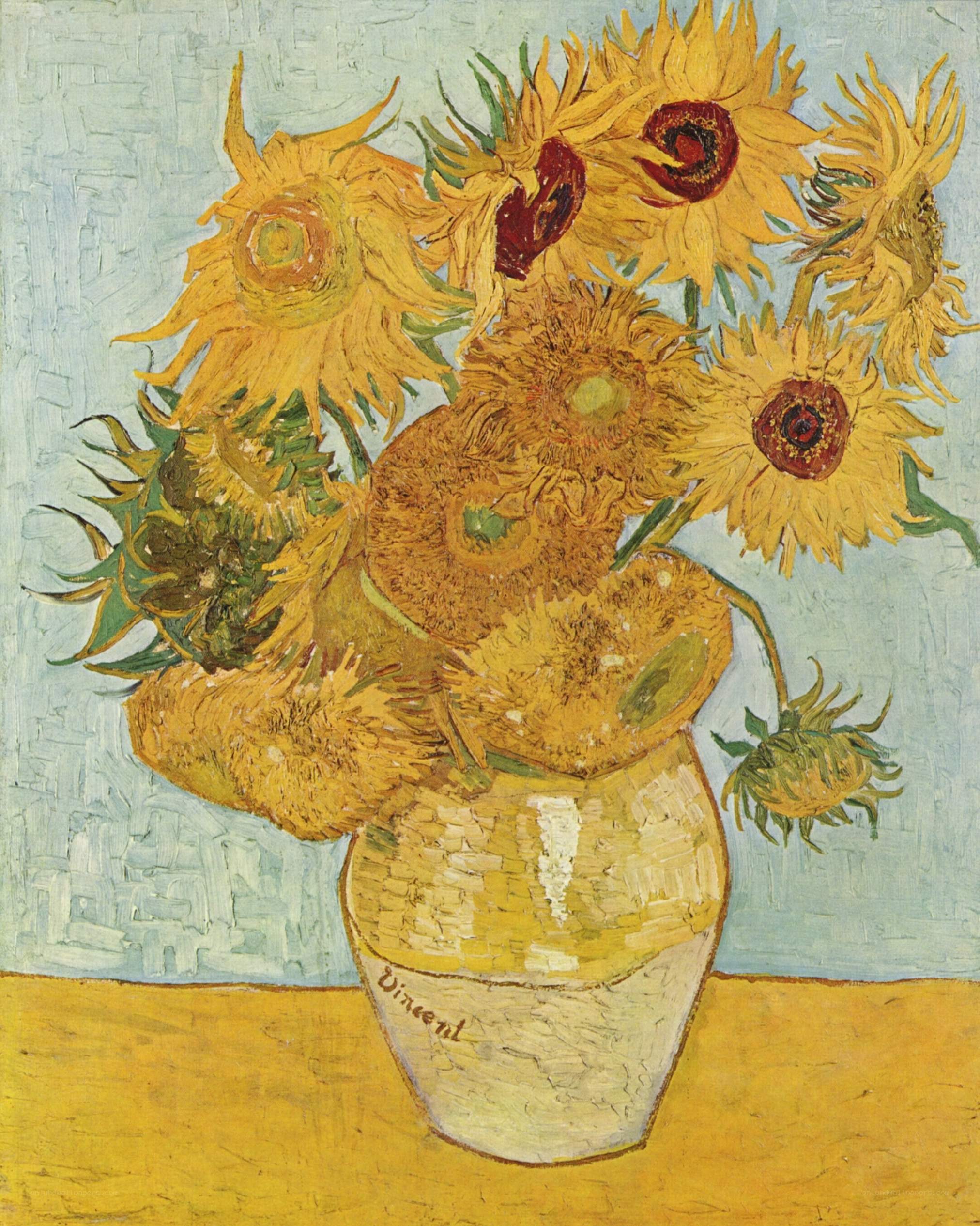 Sunflowers in a Vase