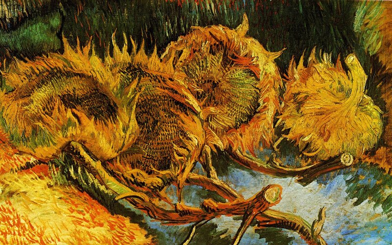 Sunflowers in a Vase