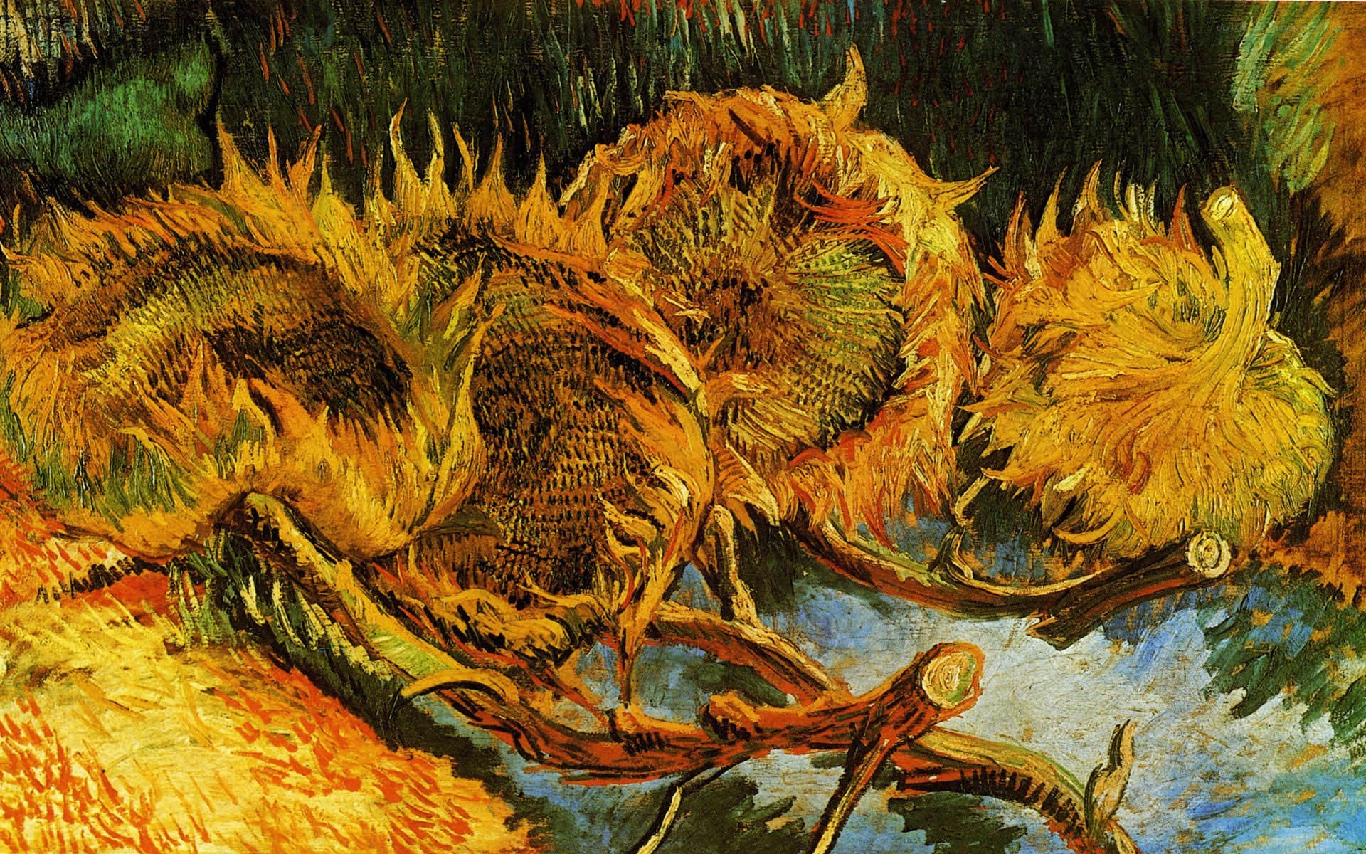Sunflowers in a Vase