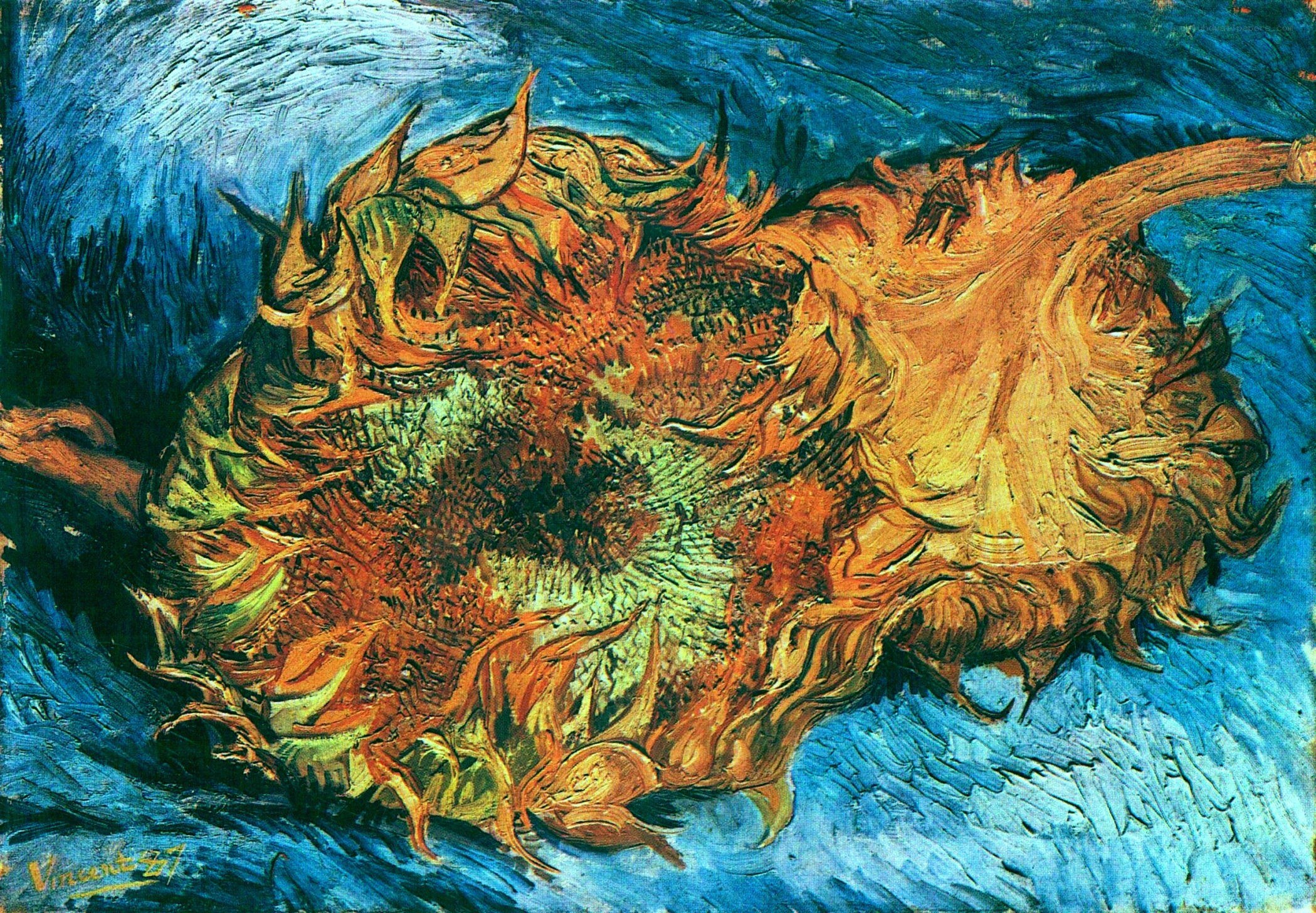 Sunflowers in a Vase