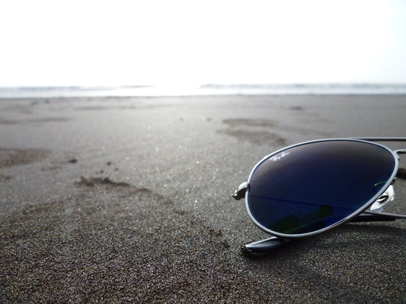Sunglasses on Sand — Black