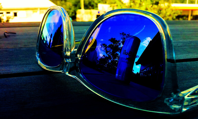 Sunglasses on Table