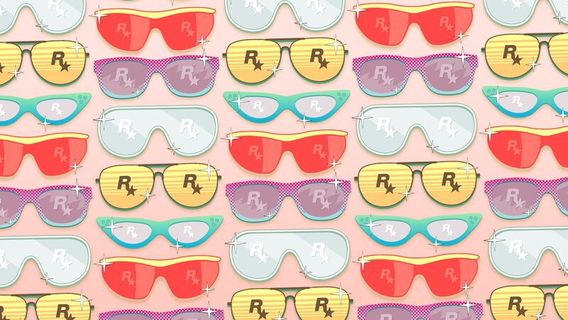Sunglasses Pattern — Pink, Playful, Colorful