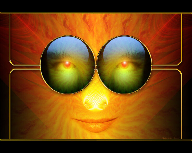 Sunglasses with Eyes