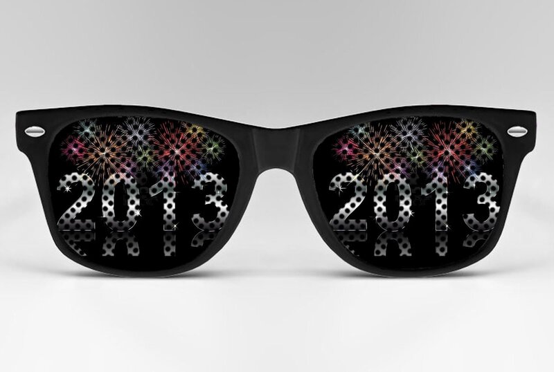Sunglasses with Fireworks