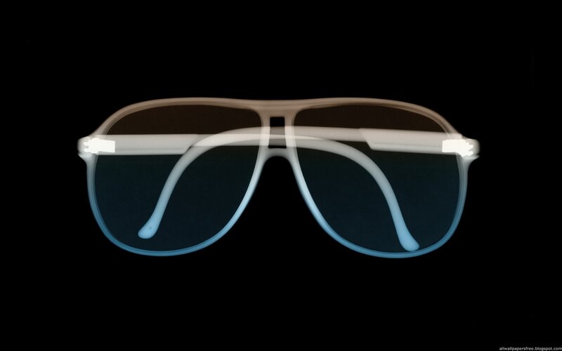 sunglasses x-ray image