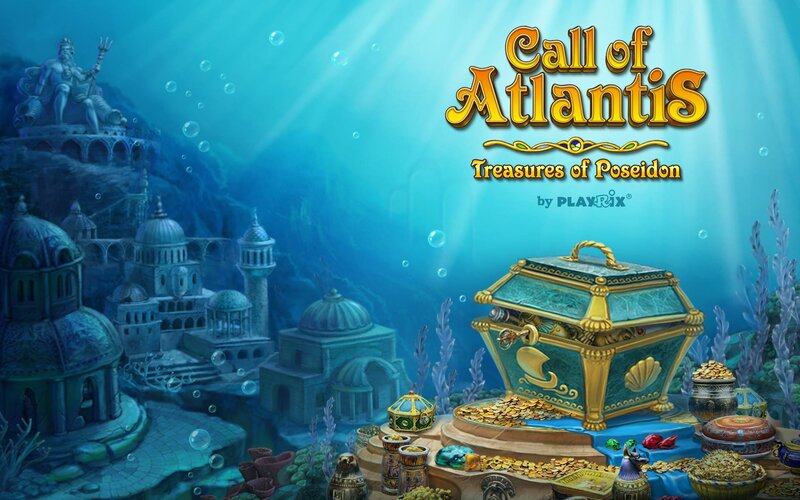 Sunken City with Treasure Chest