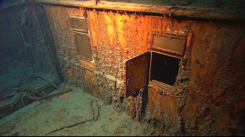 Sunken Ship Interior — Orange