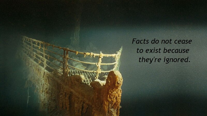 Sunken Ship Wreckage