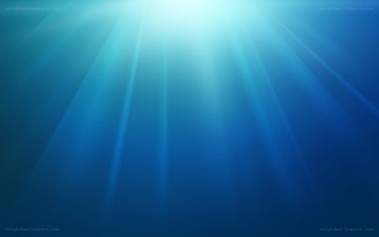 sunlight beams underwater