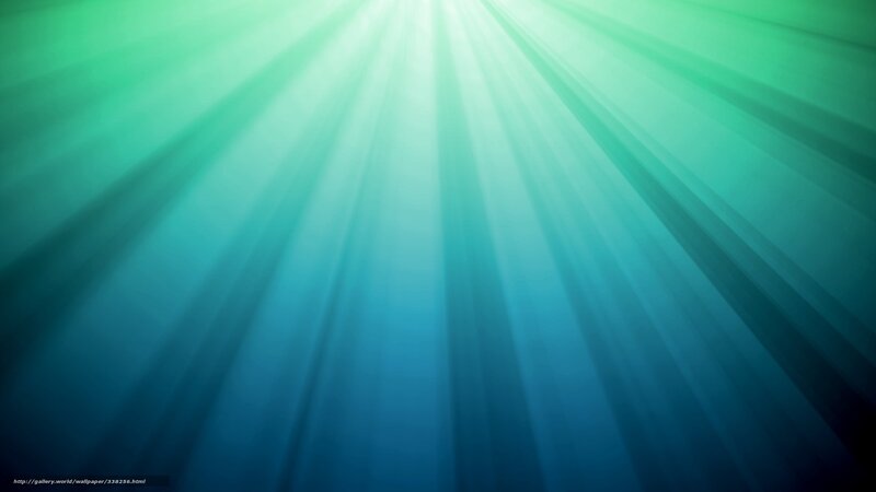 Sunlight Beams Underwater — Green