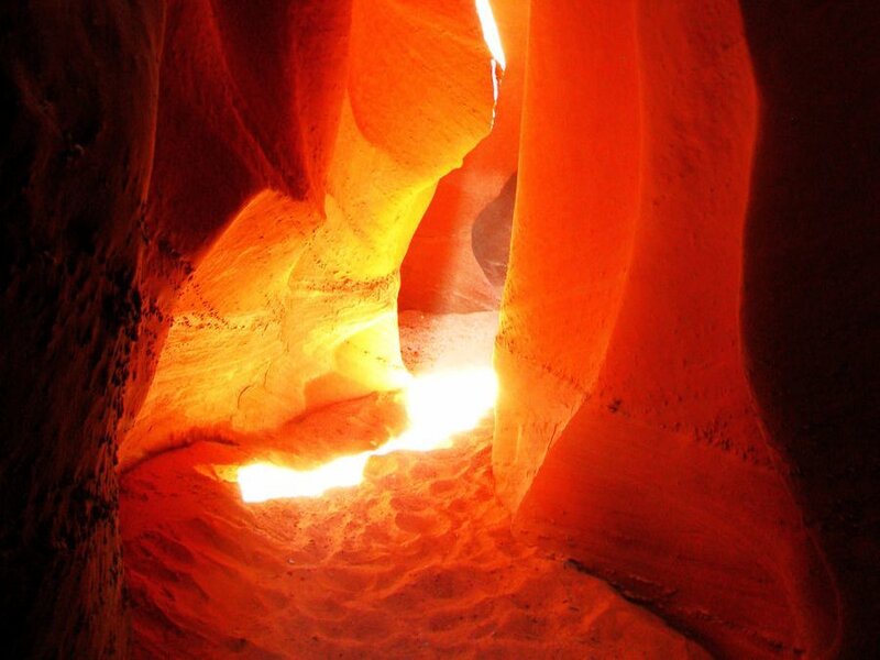 Sunlight in Sandstone Canyon