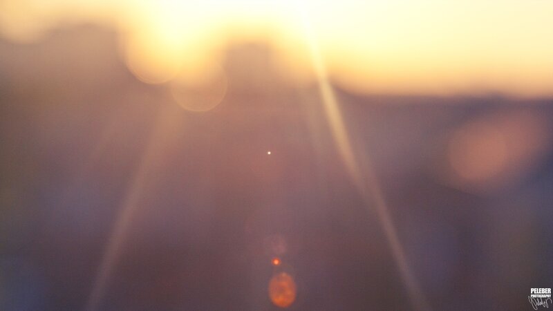 Sunlight lens flare effect
