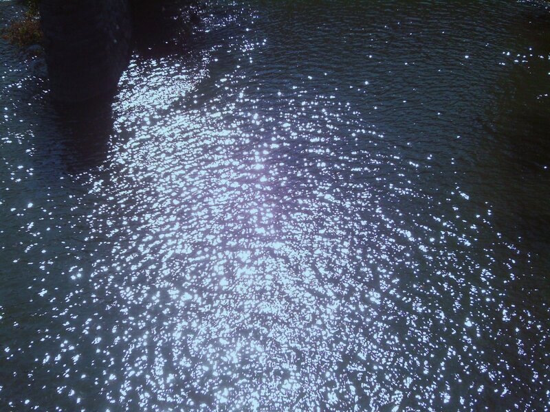Sunlight on Water — Blue