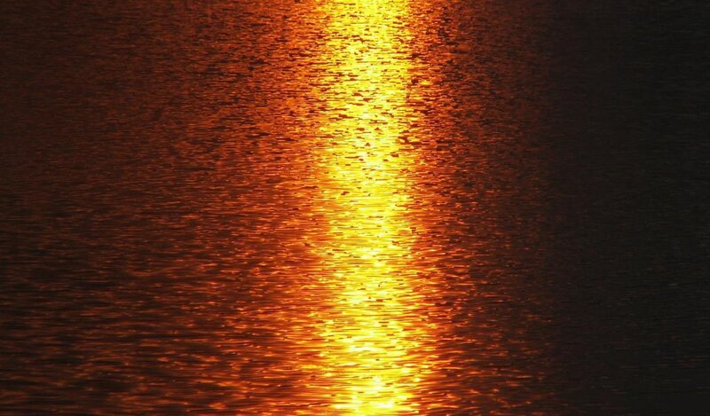 Sunlight on Water — Gold