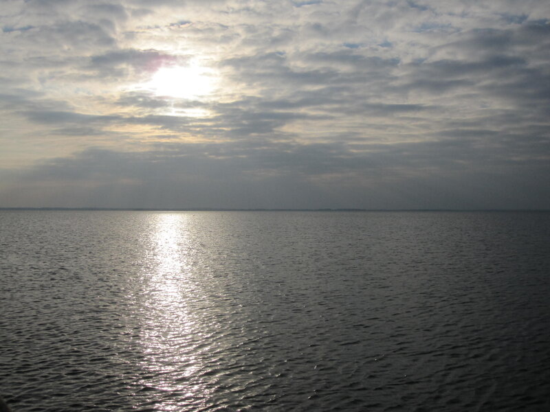 Sunlight on Water — Gray