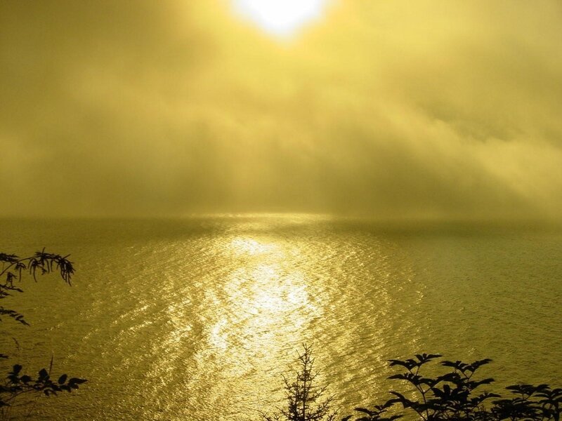 Sunlight on Water — Yellow