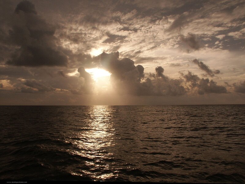 Sunlight over Ocean