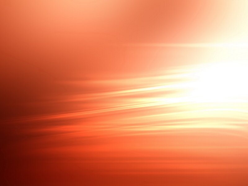 sunlight rays on orange background