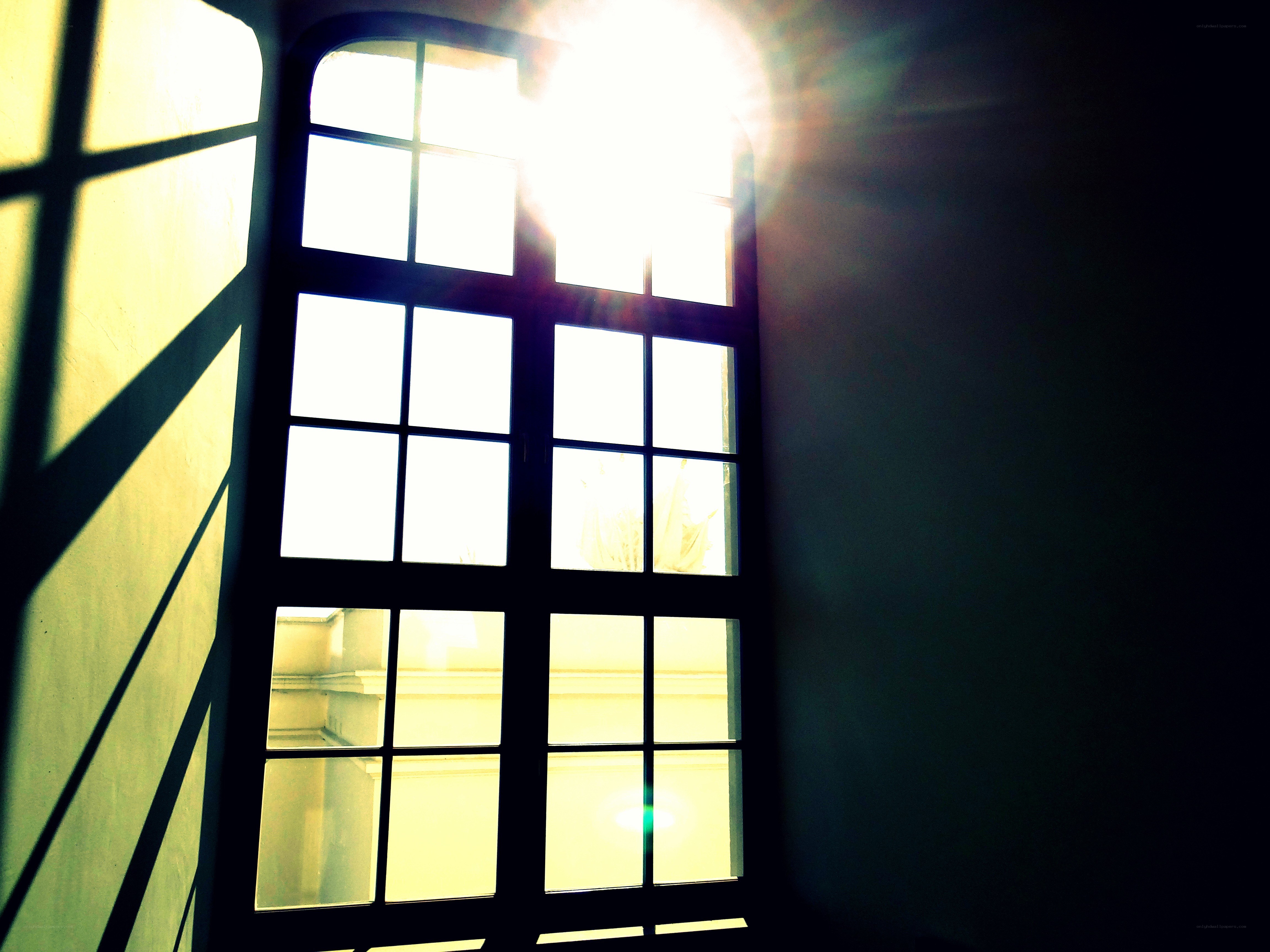 Sunlight through a window