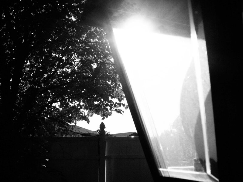 Sunlight through a window